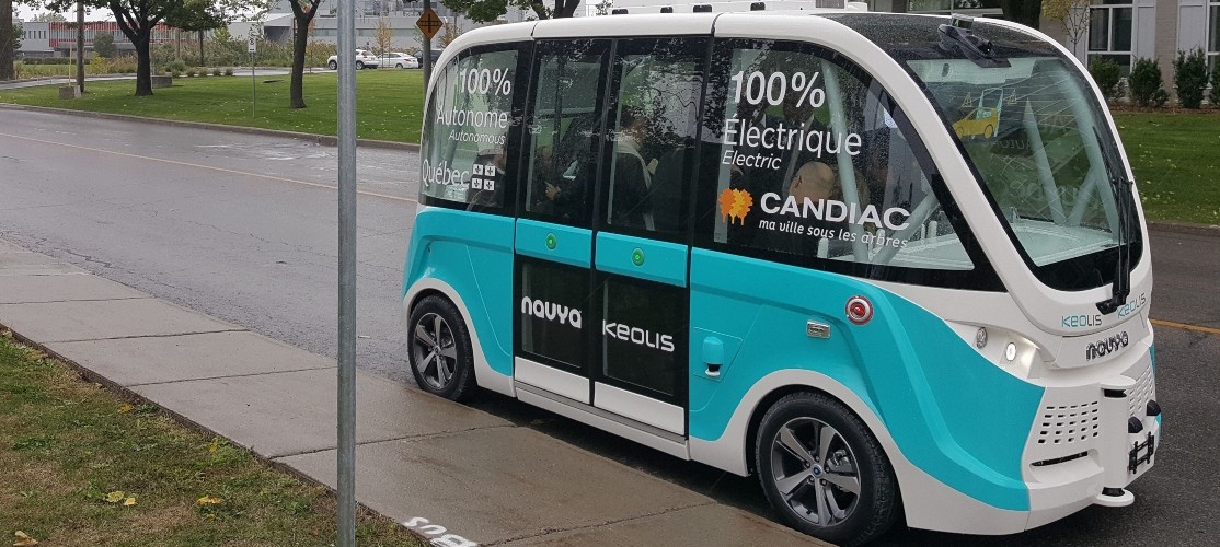 IVÉO anime 2 panels dédiés au retour d’expérience des projets de navettes autonomes réalisés au Québec